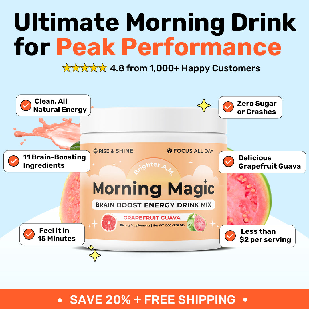 Morning Magic Nootropic Energy Drink