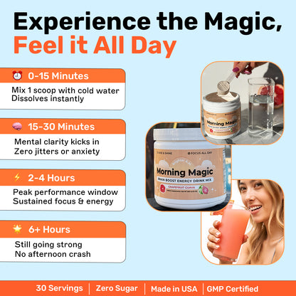 Morning Magic Nootropic Energy Drink